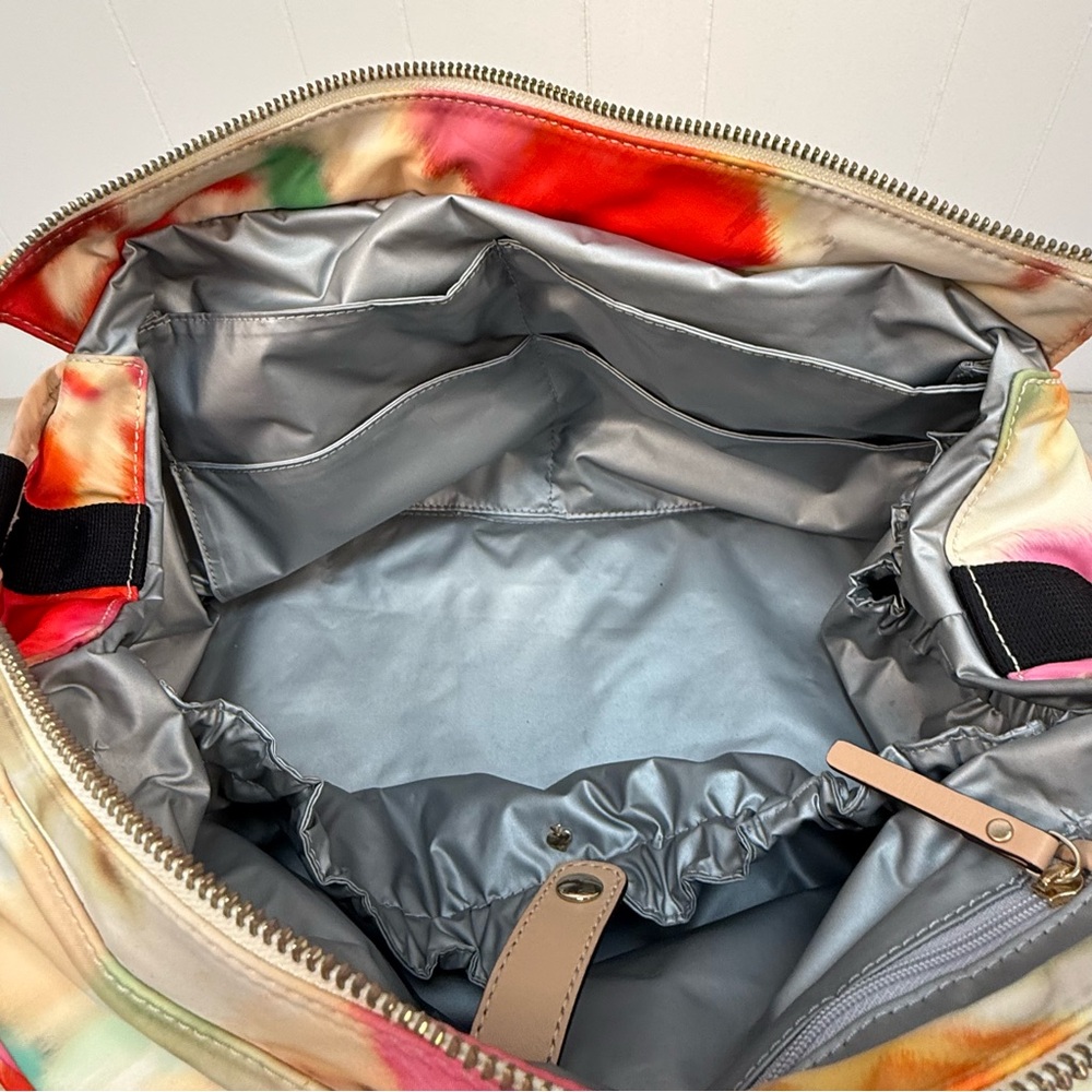Kate Spade Veranda Place Stevie Multicolor Nylon Floral Shoulder Bag Waterproof - Picture 6 of 9